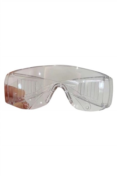 SKEG002  Custom-made Anti-foaming and Anti-saliva Protective Glasses Dust-proof and Anti-fog Design Transparent Protective Glasses Special Store Medical safety goggles anti-infection anti-epidemic goggles ANSI Z87.1 eu CE EN166 side view